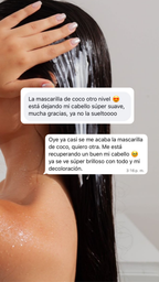 Mascarilla Capilar Coco & Colágeno – Suavidad, Elasticidad y Brillo