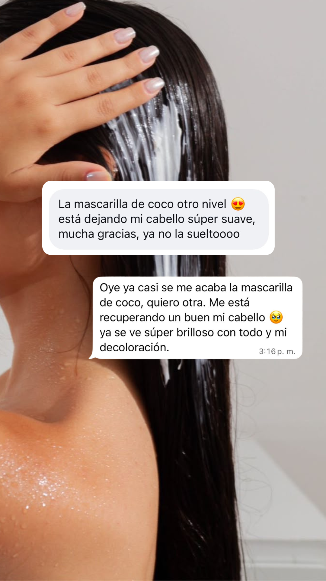 Mascarilla Capilar Coco & Colágeno – Suavidad, Elasticidad y Brillo